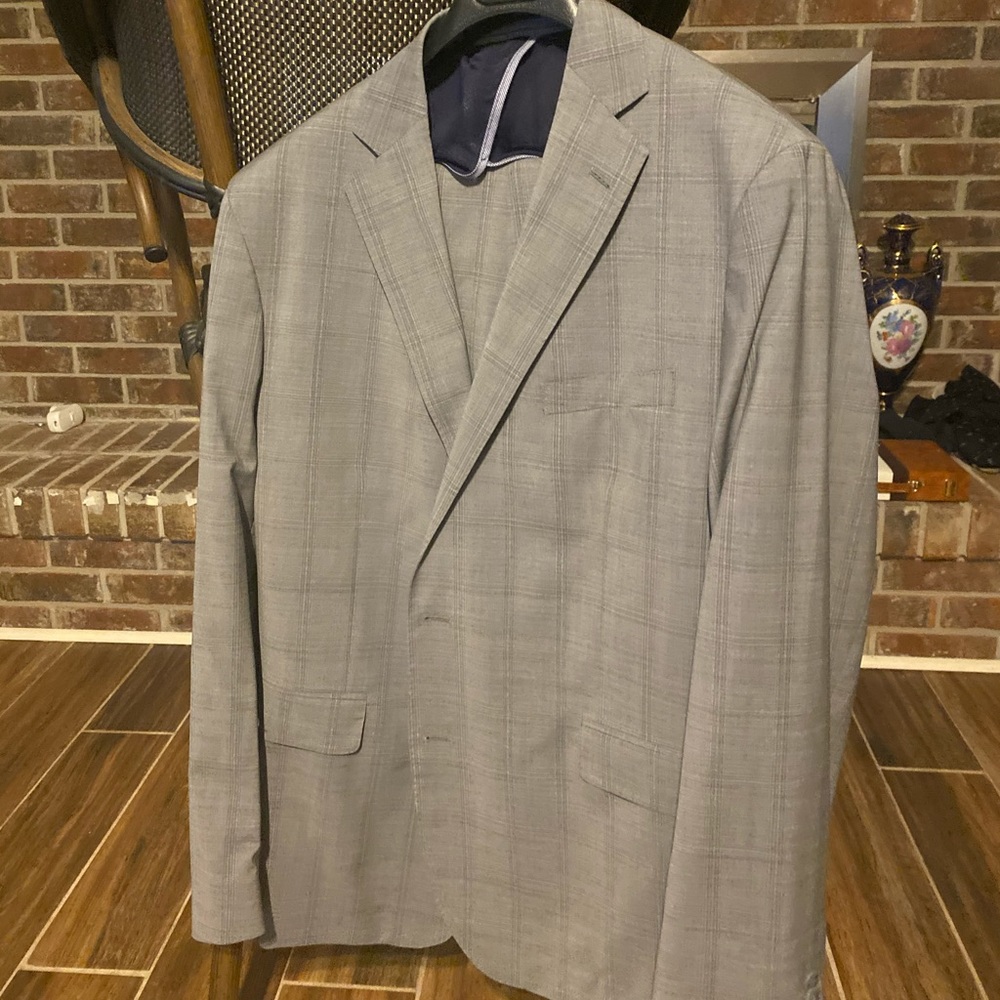 Men’s Gray Blazer Cole Haan